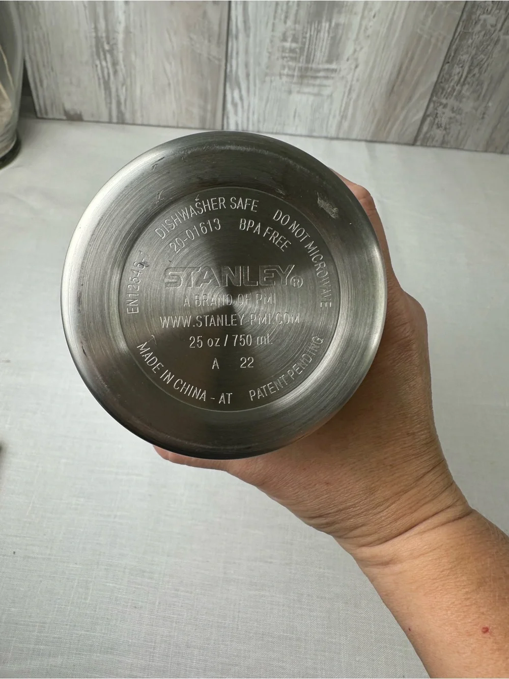 Stanley Brown Unbreakable Vacuum Bottle with Stainless Trim - Picture 5 of 12